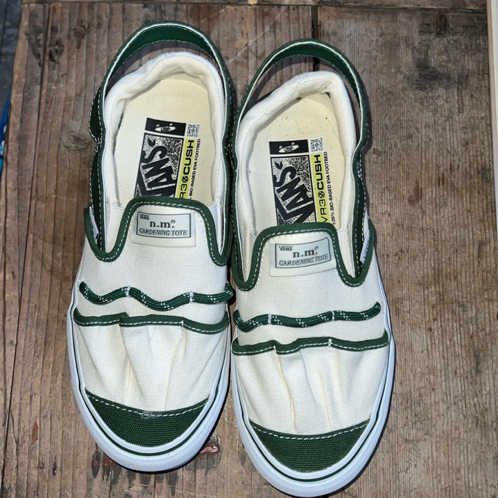 Vans Vault Slip-on VR3 LX Nicole McLaughlin Gardening Tote White